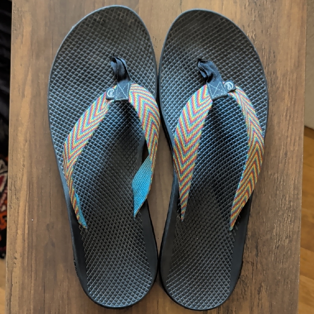 Chaco Multicolor Chevron Sandals
